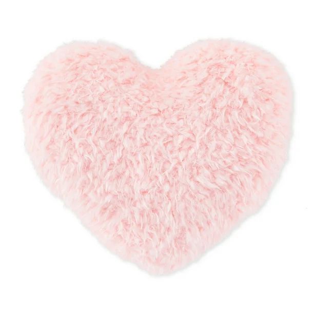 Way to Celebrate! Valentine's Day 13in Pink Soft Pillow - Walmart.com | Walmart (US)
