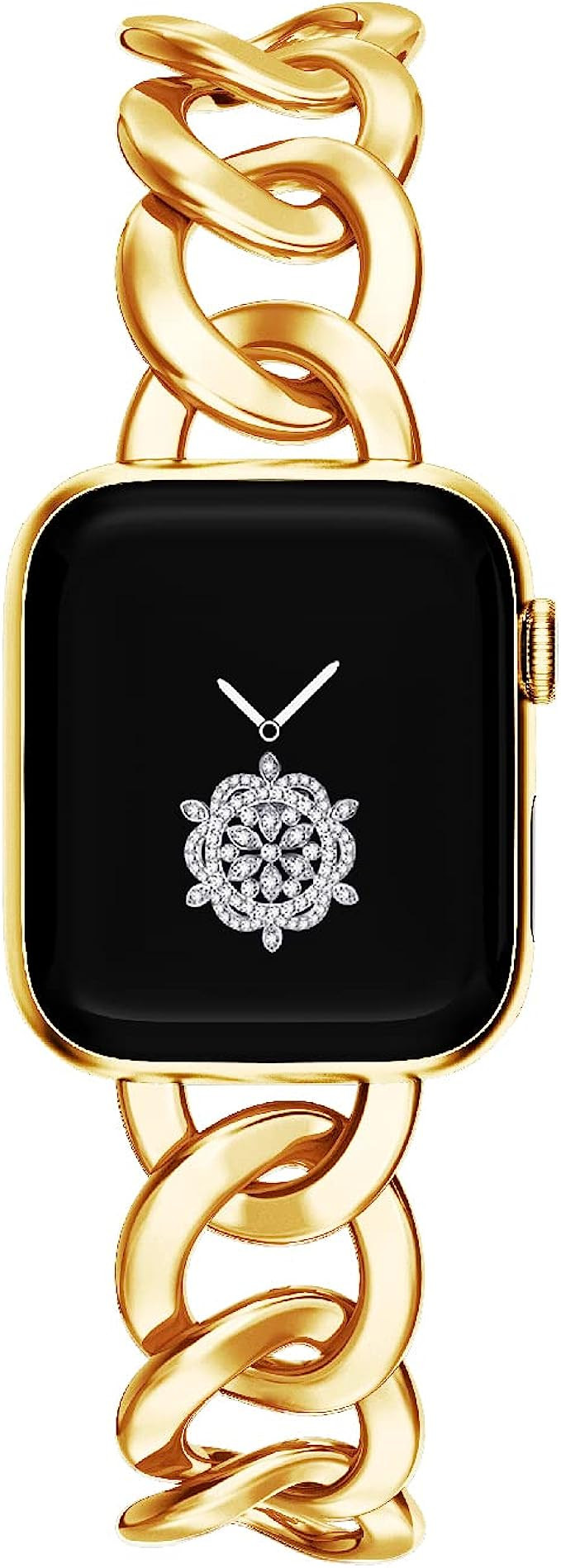 Kolgios 38/40/41/42/44/45mm Cool Women Chain Metal Smartwatch Bands Compatible for Apple Watch Ba... | Amazon (US)