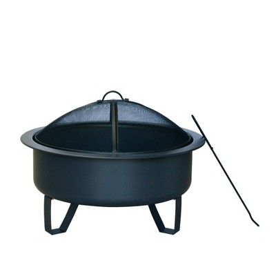 25" Wood Burning Fire Pit - Bond | Target