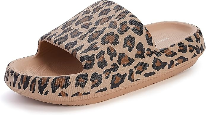 BRONAX Pillow Slippers for Women and Men | Shower Bathroom Sandals | Extremely Comfy | Non-Slip &... | Amazon (US)