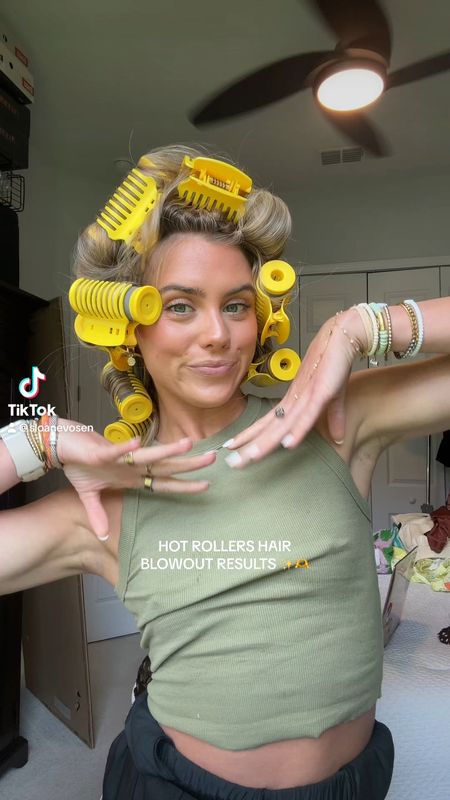 the results speak for themselves WOWOWOW 🤩 safe to say i would spend every single penny on these @The Drybar they are not super hot i would say more warm to the touch and dont have velcro like some other rulers so it gives you a super bouncy, voluminous curl with less frizz & added shine. There’s two different size barrels and they all come with the clips. I would say I left them in for probably around 20 to 30 minutes and I cannot get over those results!!! ✨🫶

#drybar #hotrollers #hotrollerstutorial #drybarhotrollers #hotrollersresults #hairrollers #hairrollerstutorial #hair #hairtok #hairrollersblowouts #HairTrend #QuickCurls #HairTool #HairHealth #HairTutorial #blowoututorial #blowouthair #blowoutcurls #blowouthack #volumehairhacks #bounceyhair 

#LTKVideo #LTKxSephora #LTKbeauty