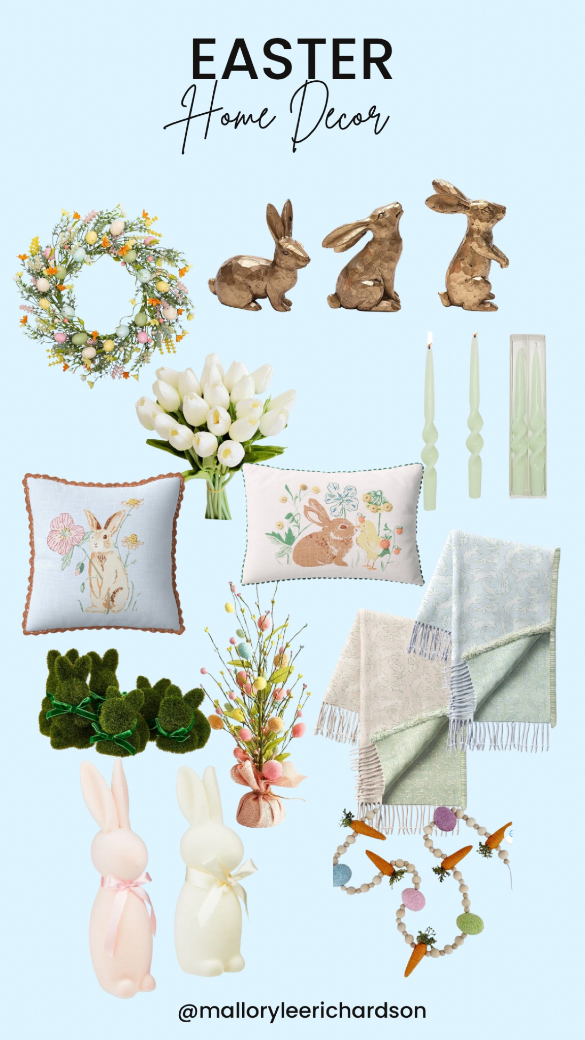 Cute and affordable home decorations for Easter and spring!
amazon, walmart, target, easter decor, home decorations, spring, throw blankets, candles, wreaths

#LTKstyletip #LTKSeasonal #LTKhome