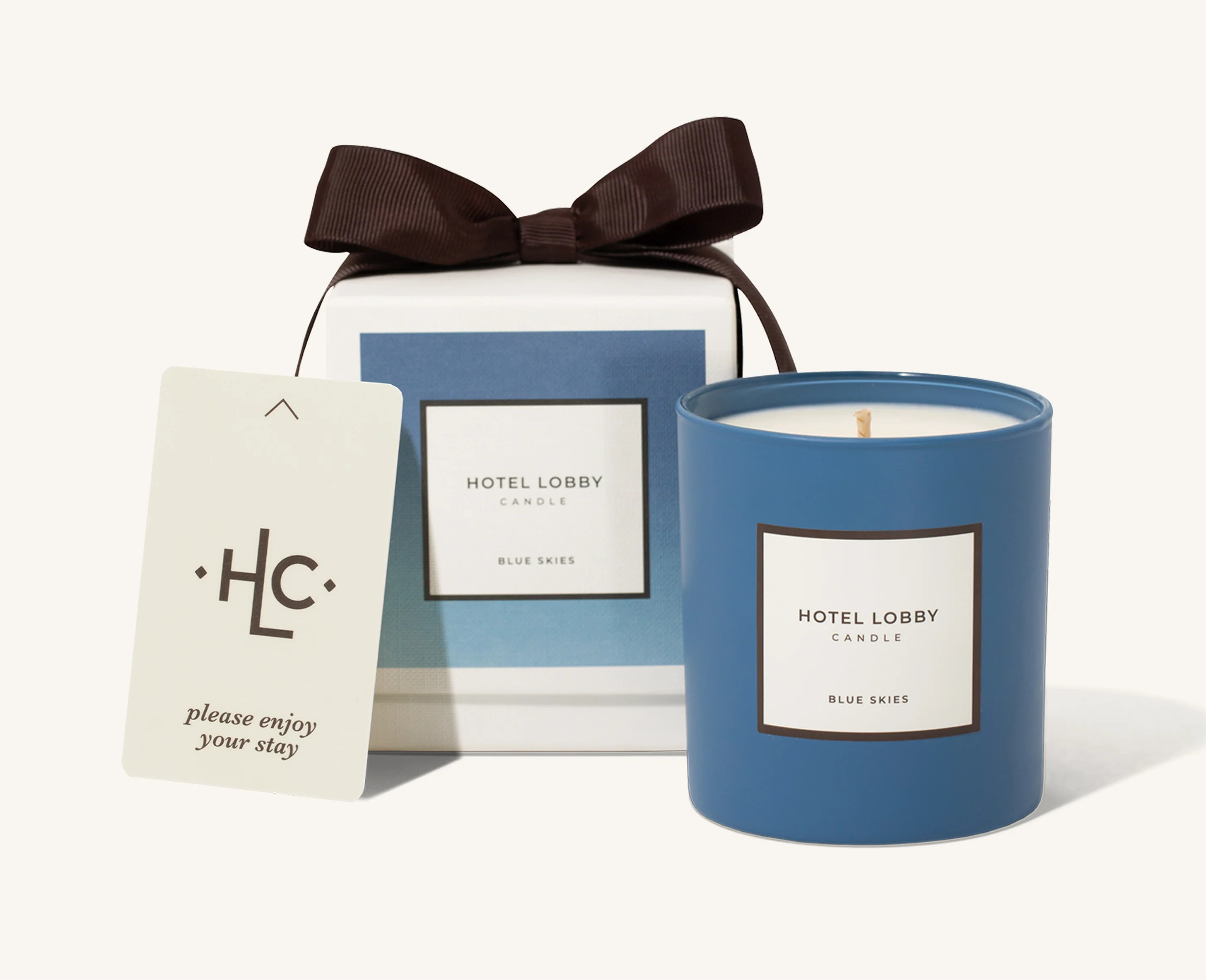 Blue Skies Candle | Hotel Lobby Candle