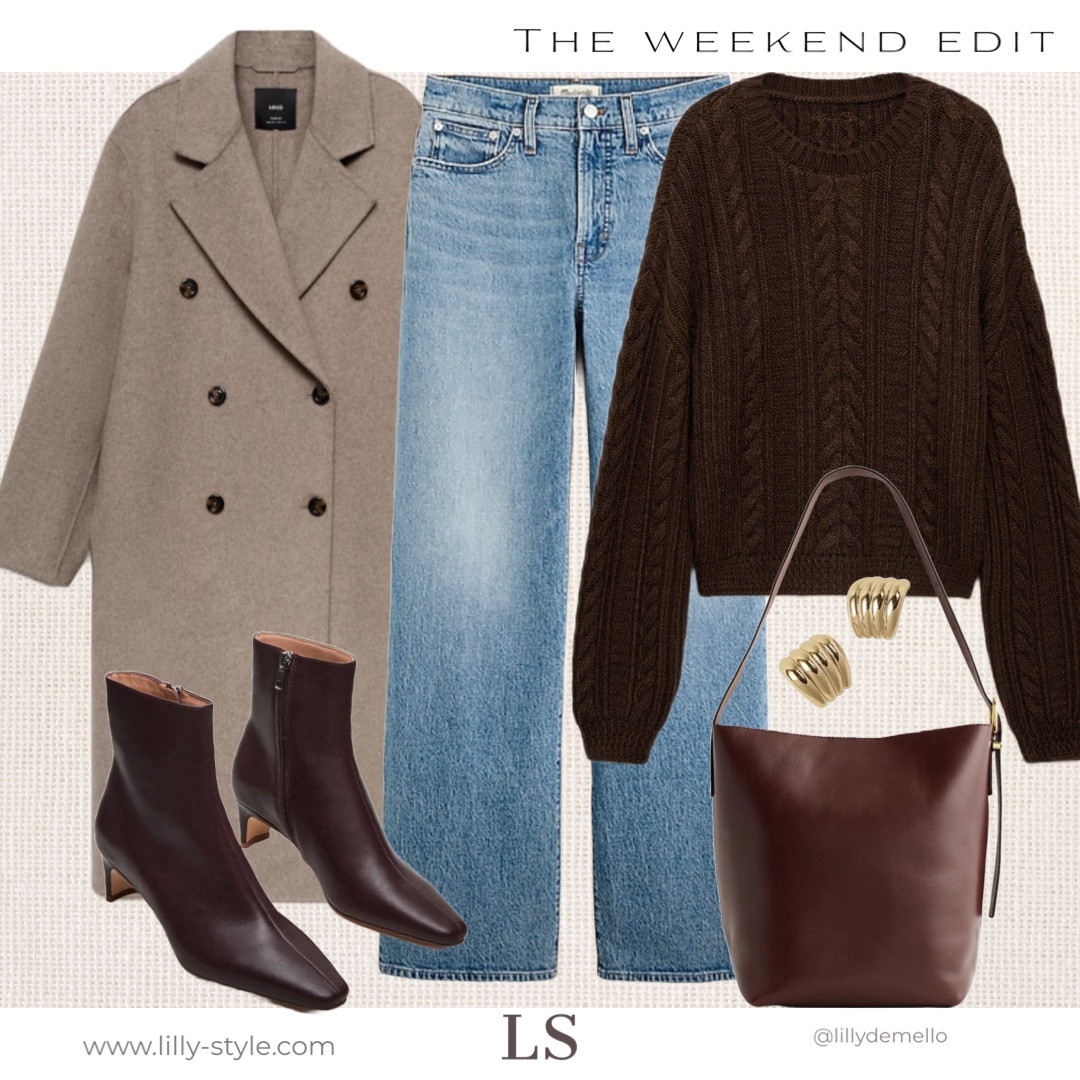 Fall effortless chic outfit with brown tones.  



#LTKItBag #LTKSeasonal #LTKShoeCrush