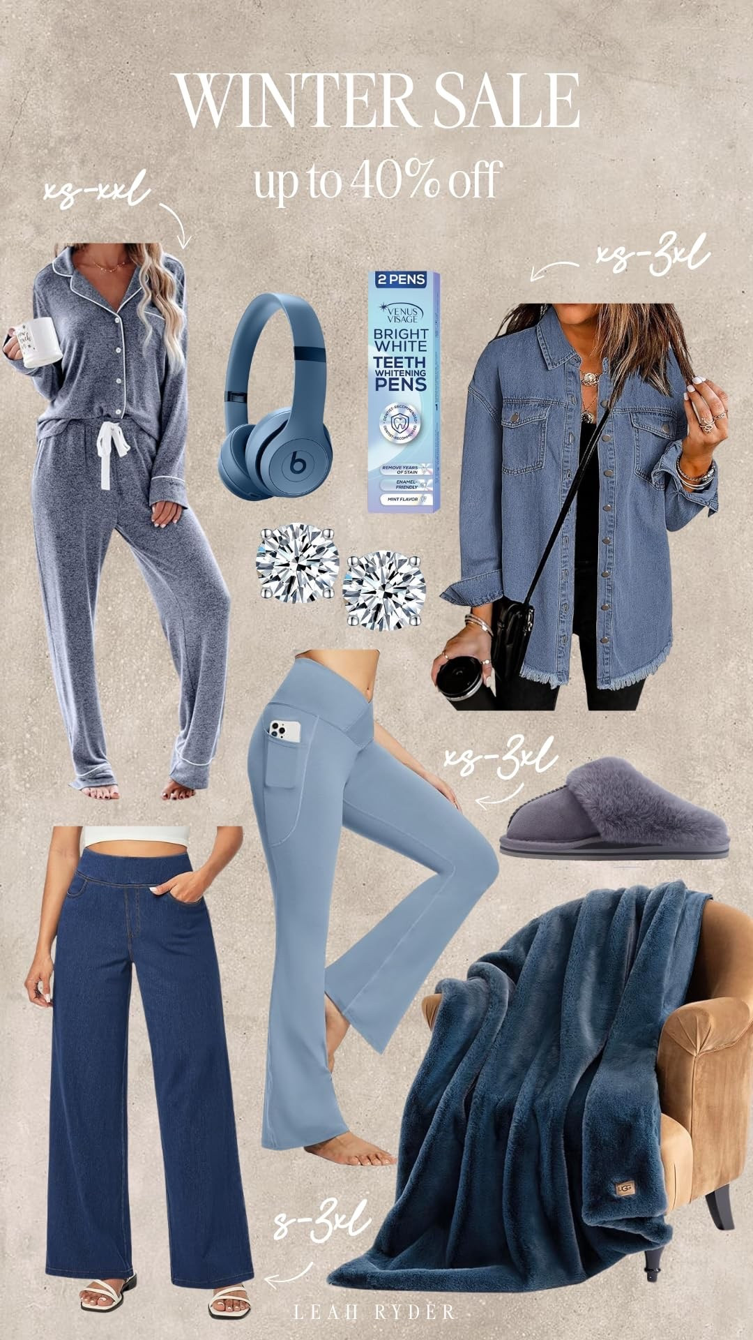 These winter sale finds feature cozy fashion, everyday basics, and home essentials all discounted up to 40% off.
Shop winter sale deals on loungewear, denim, leggings, outerwear, and cold-weather accessories in inclusive sizes.
This winter sale roundup is perfect for updating your wardrobe or grabbing cozy staples at a lower price.
If you’re looking for affordable winter outfits and cozy essentials, these winter sale finds are worth checking out.

#LTKSeasonal #LTKselfcare #LTKPlusSize