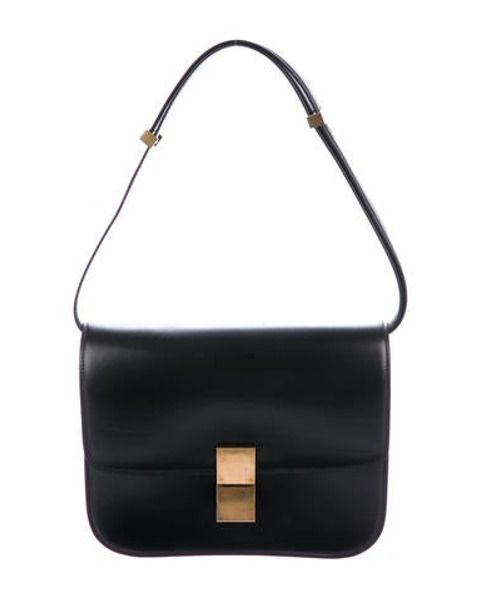 Céline Medium Box Bag Black | The RealReal
