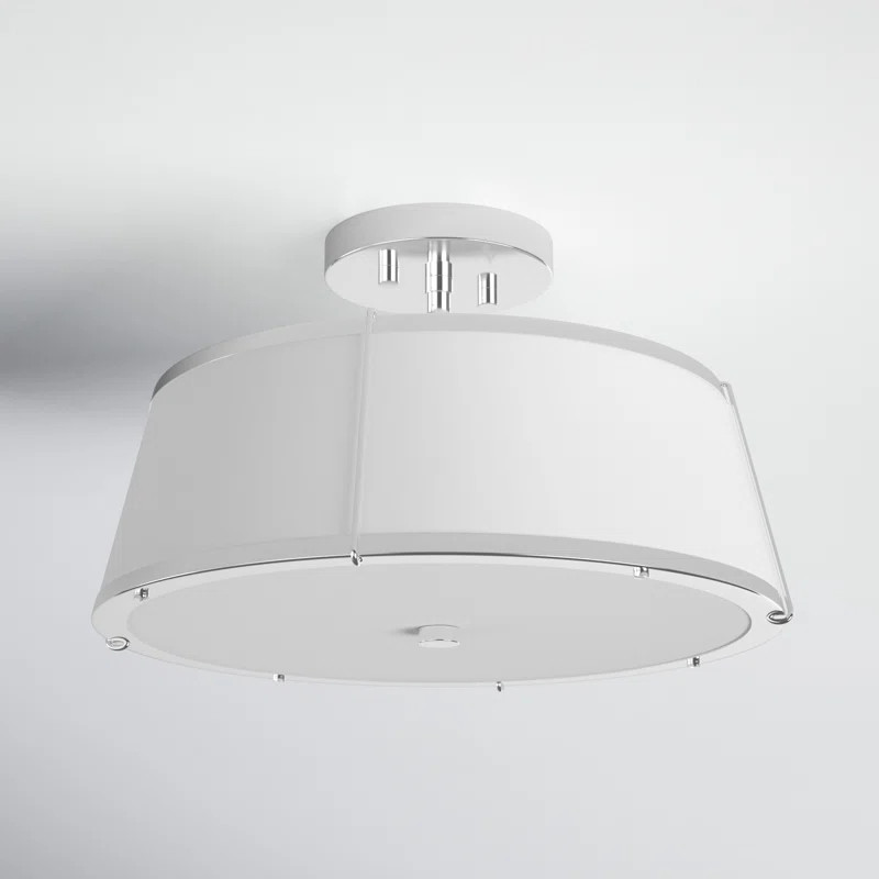 Moxie 2 Light Metal Semi Flush Mount | Joss & Main