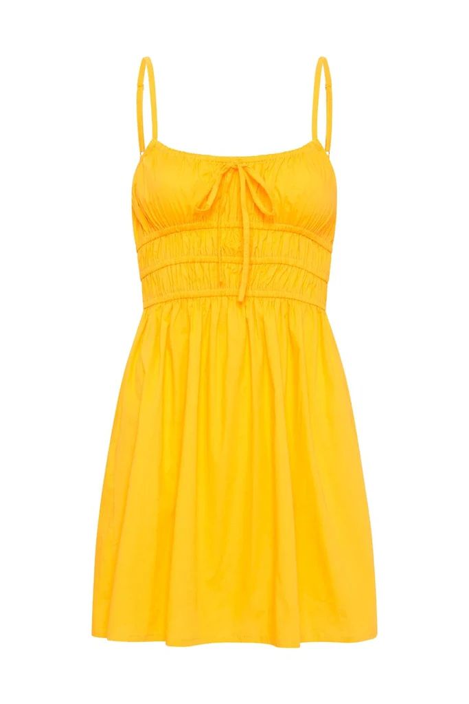 Alboa Mini Dress Citrus | Faithfull (AU)
