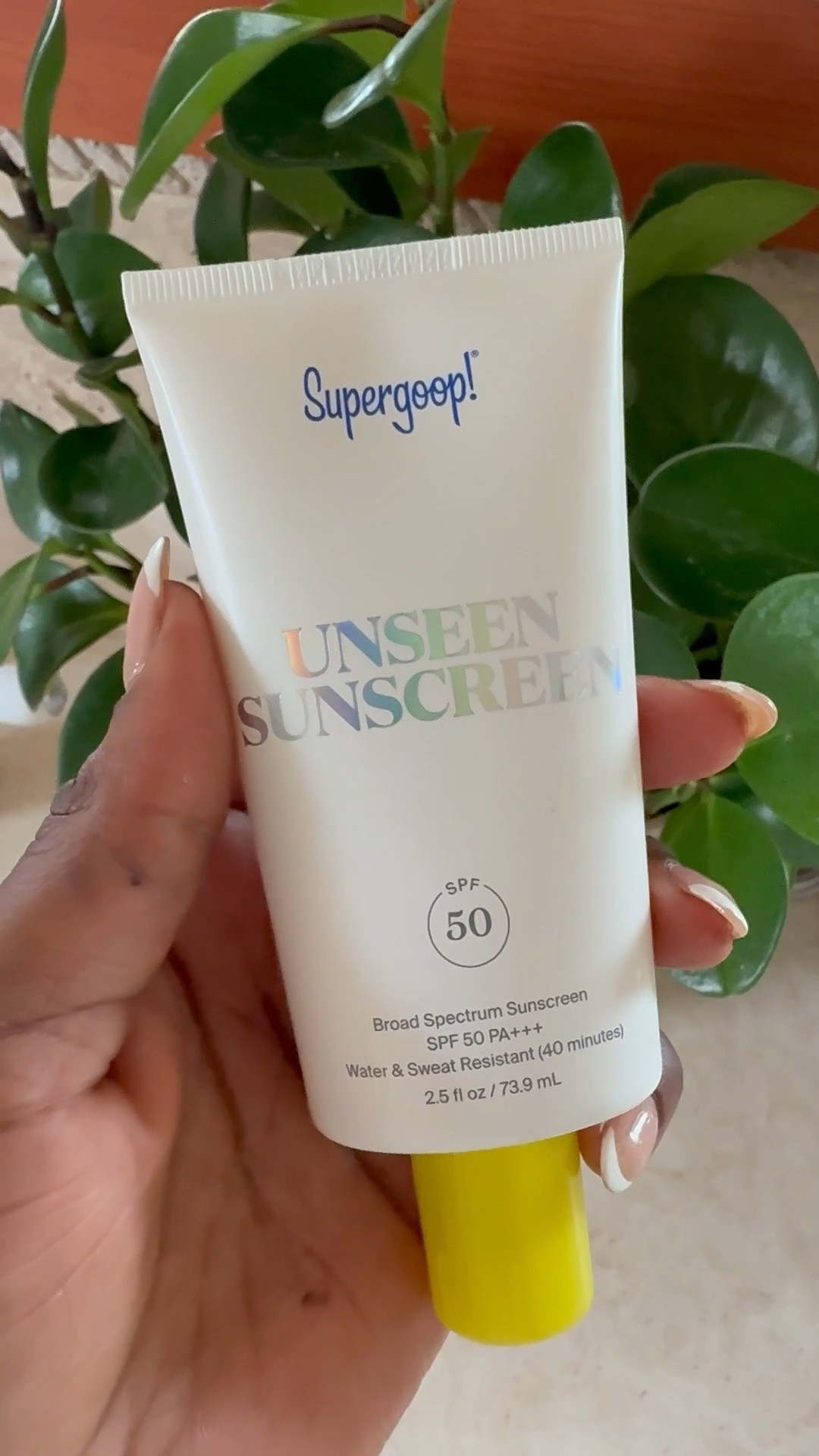 This is one of those products I never skip — no matter the season, no matter the plan. @Supergoop!  Unseen Sunscreen melts into my skin like a primer, leaves zero white residue, and sits beautifully on my skin. Daily regimen must have! #skincare #supergoop #sunscreen 

#LTKselfcare #LTKTravel