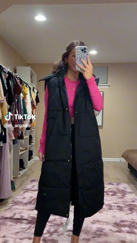 How cute is this long vest from Katchme !!? Wearing a size small and I love it!! I’ve always wanted lululemon to make a long wunder puff vest but this vest for this price was a steal ;) you can shop on my TikTok page!

#LTKstyletip #LTKsalealert #LTKSeasonal