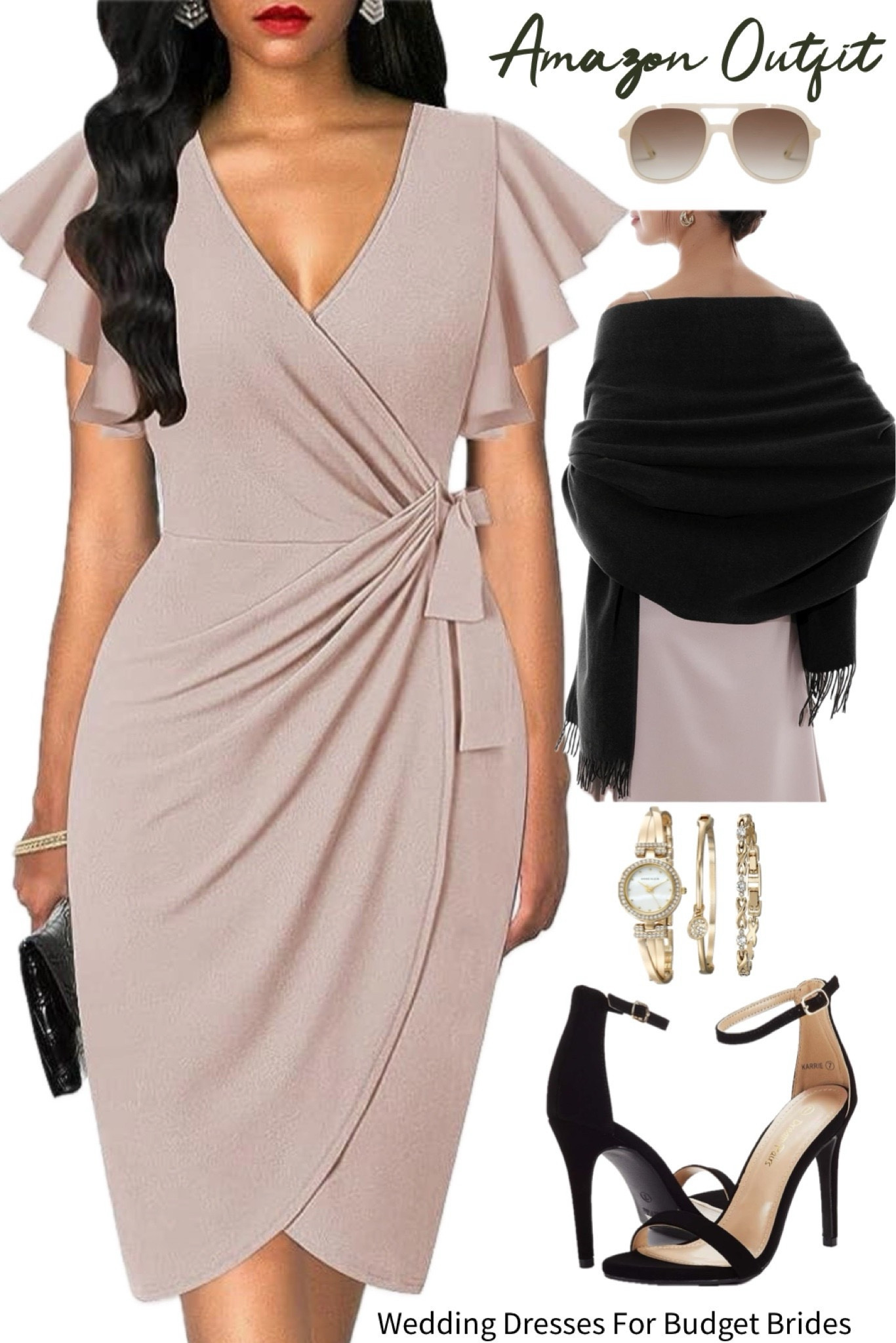 Chic and affordable daytime wedding guest outfit idea from Amazon.

Wedding guest dress. Spring wedding. Amazon dress. Day time wedding guest dress. Wedding guest. Spring dresses. Semi formal dresses. Spring party dress. Beige dress. Spring wedding guest dress. Amazon wedding guest dress. Party dress. Spring dresses. Rehearsal dinner guest dress. 

#LTKWedding #LTKStyleTip #LTKSeasonal