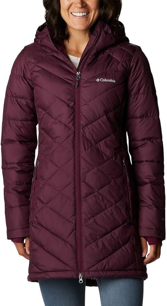 Columbia Women's Heavenly Long Hooded Jacket - Plus Size | Amazon (US)