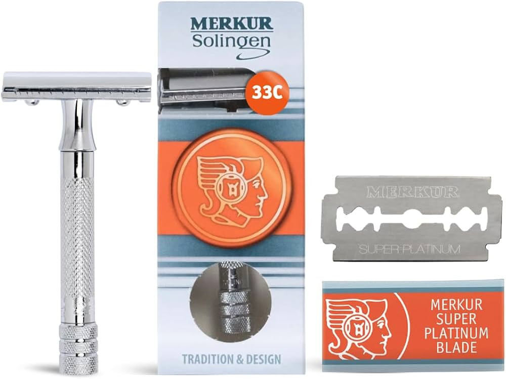 Merkur Classic Straight Safety Razor, MK-33C | Amazon (US)