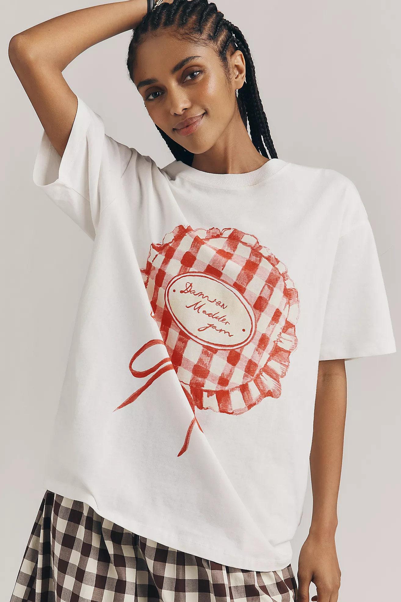 Damson Madder Berry Jam Tee | Anthropologie (US)