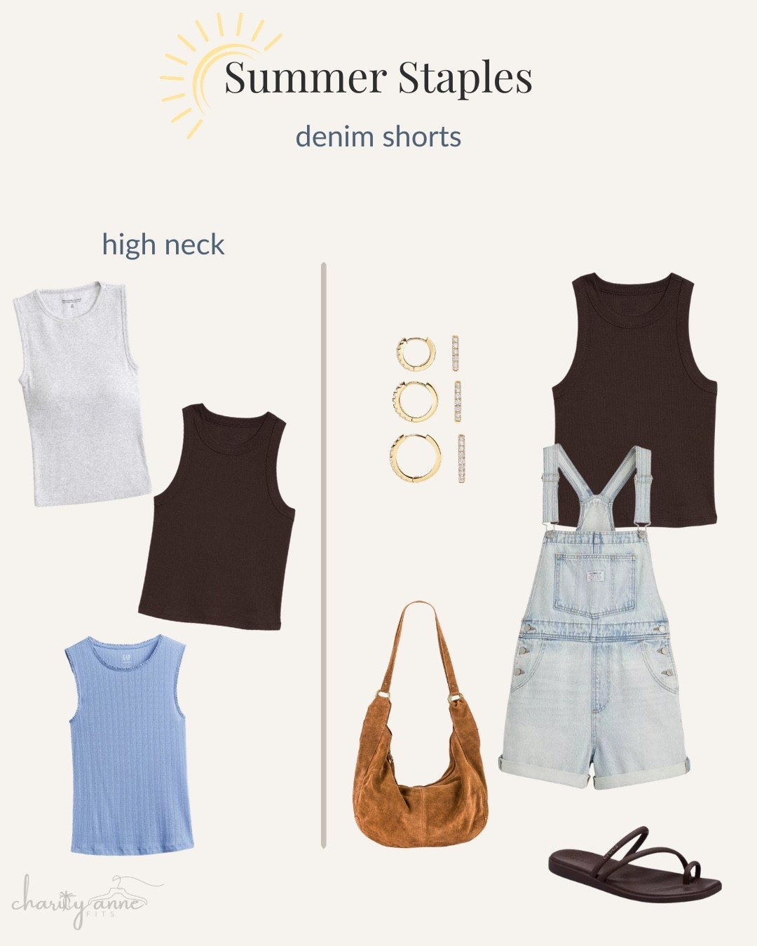I have the old navy high neck tank in like 6 colors! It’s such a great tank and so affordable!