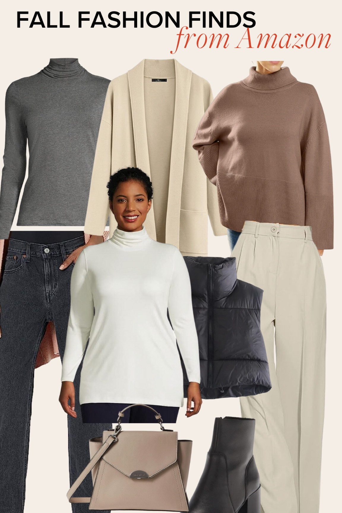 A roundup of neutral fall fashion finds on Amazon! Loving these simple pieces for fall and winter! 

Fall fashion / neutral fashion / amazon fashion / amazon fall fashion / seasonal fashion / fall sweaters / fall fashion ideas 

#LTKSeasonal #LTKstyletip #LTKunder100