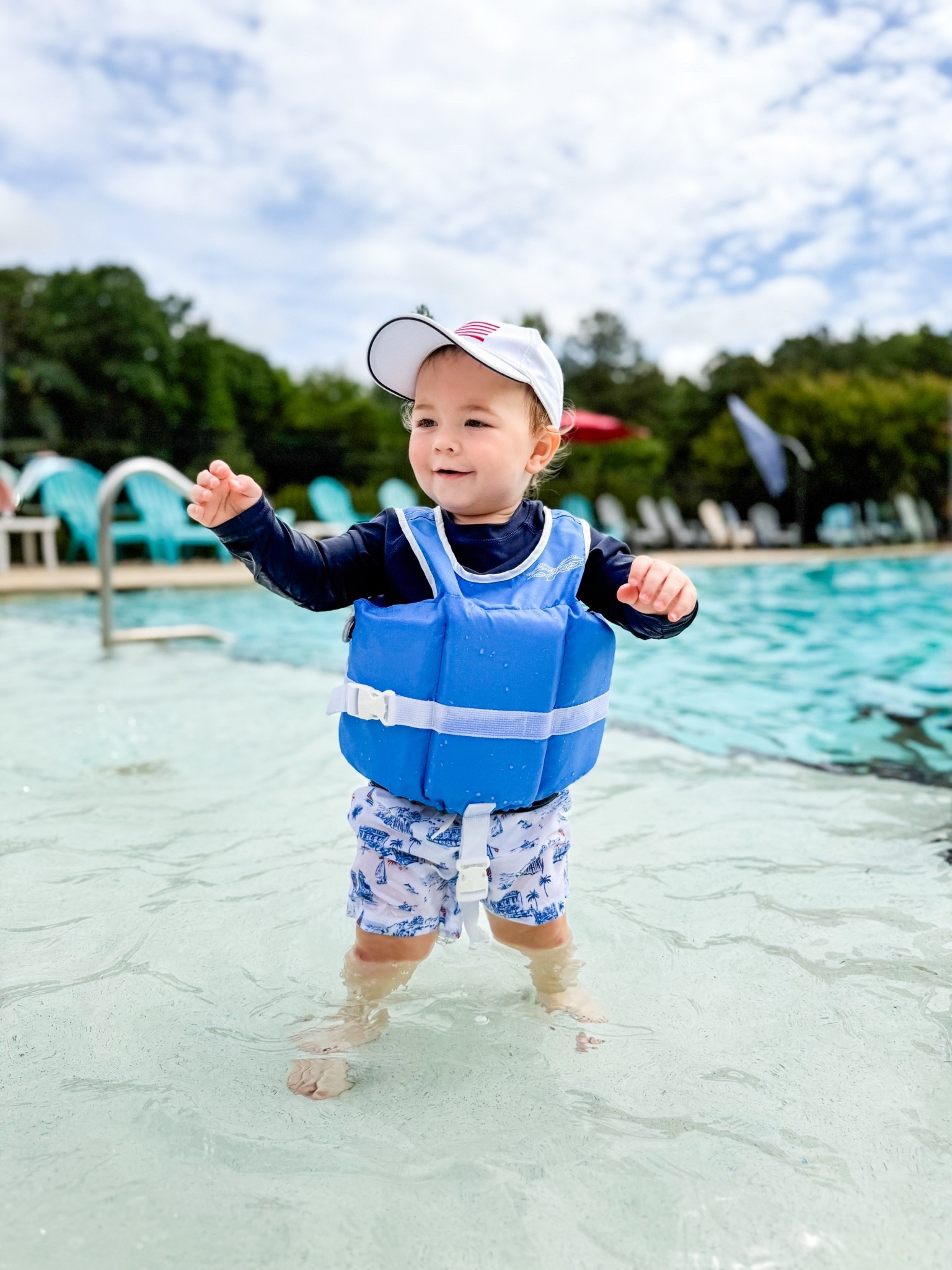 10/10 recommend this toddler life jacket!!! 

Toddler swim • baby swim • American • Fourth of July • beach essentials • pool day • Janie and jack • line and cleat • @Line + Cleat @Janie and Jack @amazonfindsandfashion

#LTKBaby #LTKKids #LTKSwim