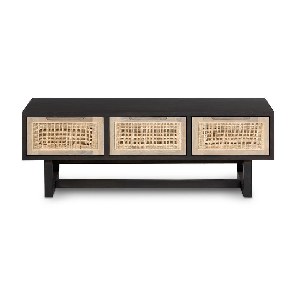 Modern Rattan Coffee Table | West Elm (US)