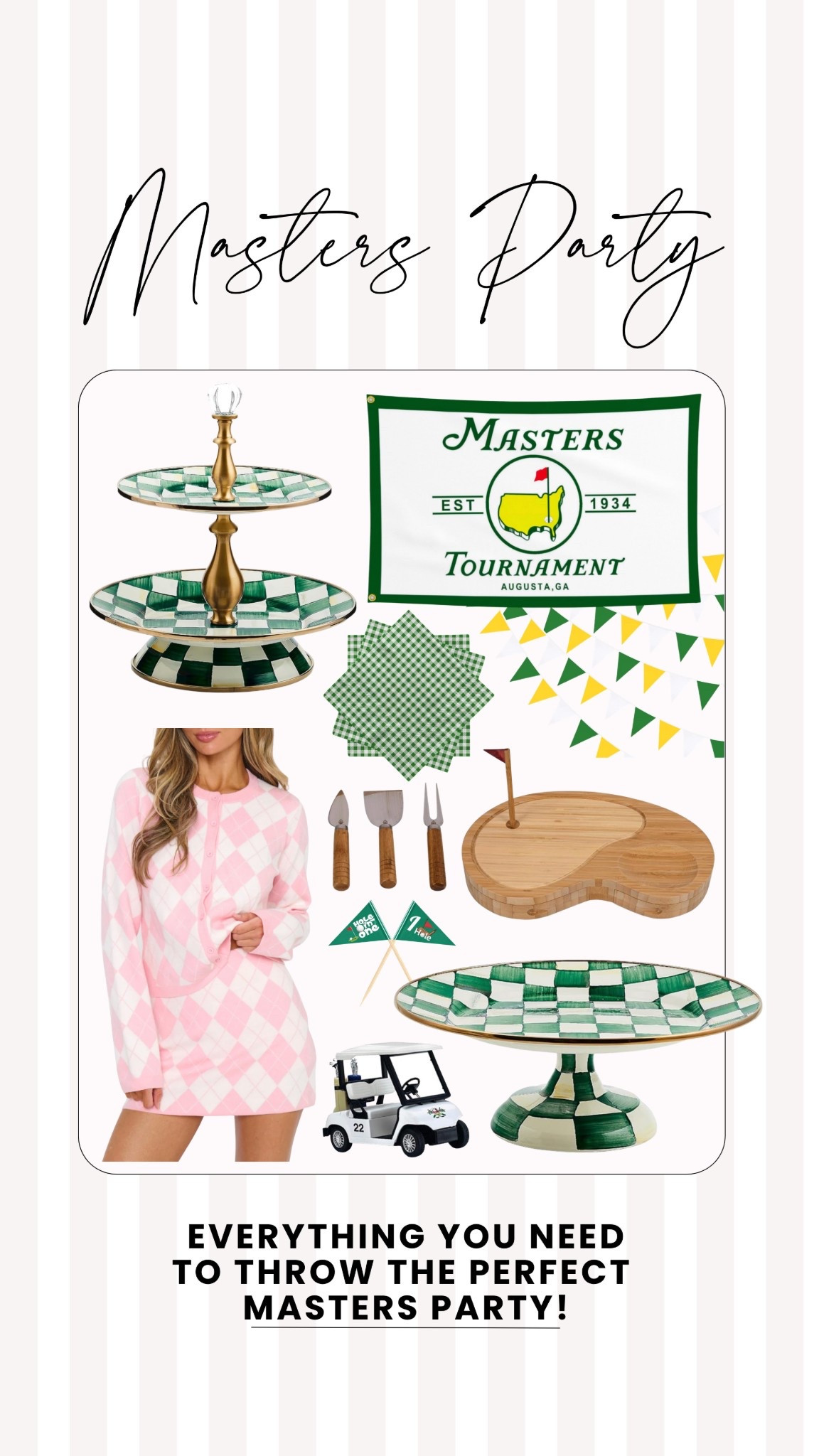 Everything you need to throw the perfect masters party! Linking to more below! 

#themasters #mastersparty #golfparty #mackenziechilds #showmeyourmumu #amazonfinds

#LTKHome #LTKSeasonal