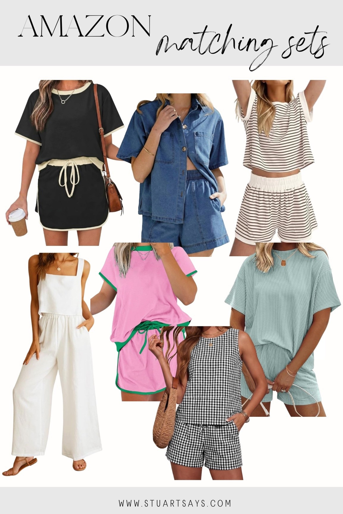 Amazon summer matching sets!

#LTKgrwm #LTKootd