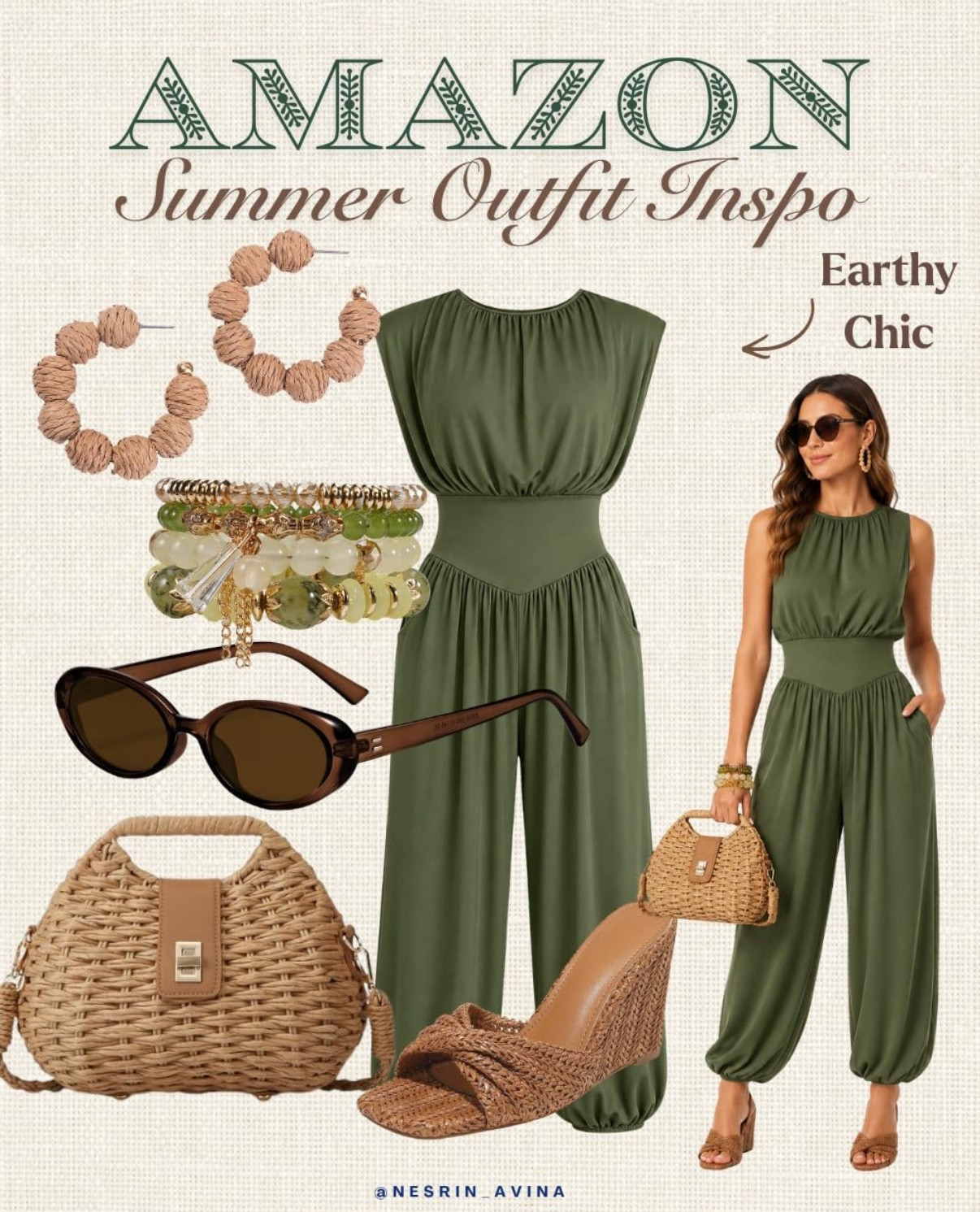 green jumpsuit 
green romper
outfit idea 
summer outfit 
fall outfit
vacation outfits 
resort wear

#LTKOver40 #LTKSeasonal #LTKootd