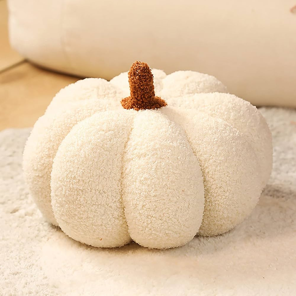 Halloween Pumpkin Pillow Decor, Plush Pillow Fleece Stuffed Pumpkins Decoration Throw Pillow for ... | Amazon (US)