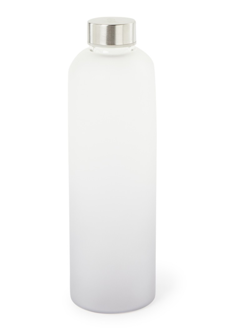 Point-Virgule Frosted drinkfles van glas 1 liter • Transparant • de Bijenkorf | De Bijenkorf (NL)