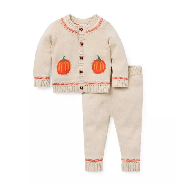 Baby Pumpkin Matching Sweater Set | Janie and Jack