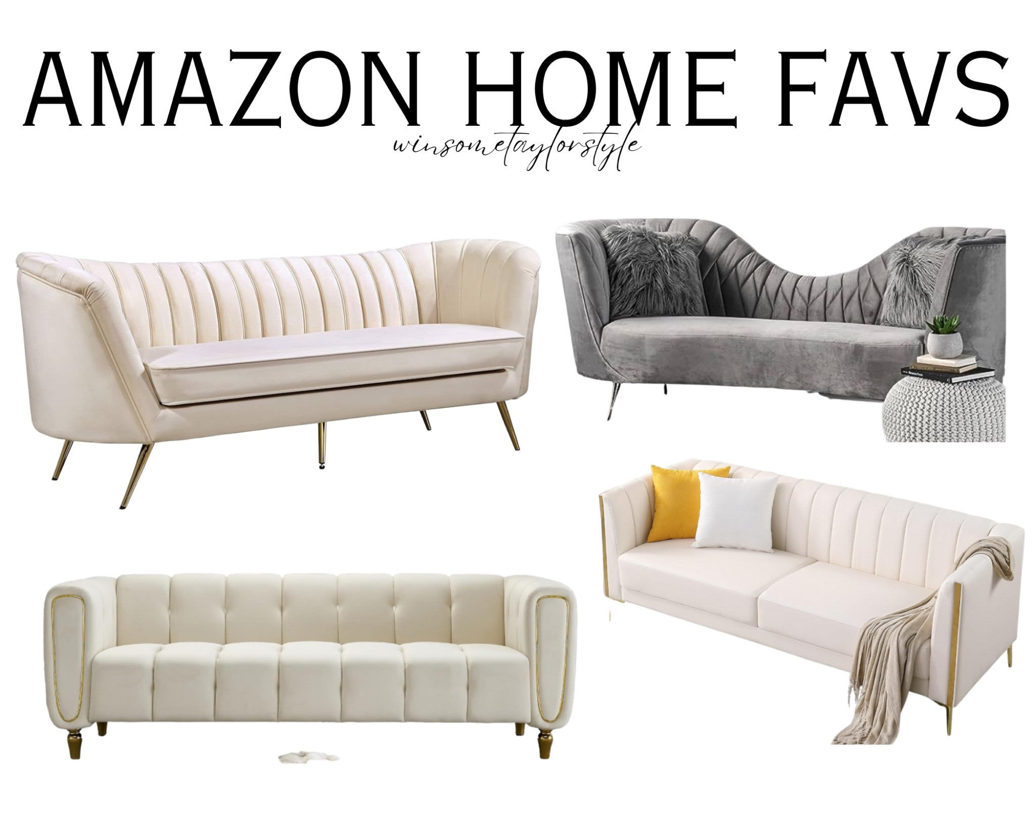 Living room/bedroom Furniture  Click on the “Shop Home Decor collage” collections on my LTK to shop.  Have an amazing day. xoxo