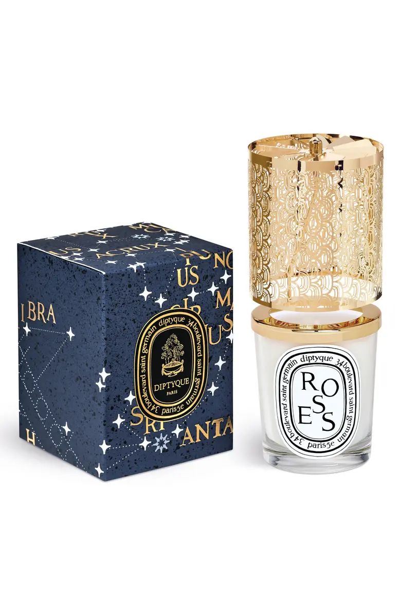 What it is: A beautiful candle lantern from Diptyque in a limited-edition design featuring a myra... | Nordstrom