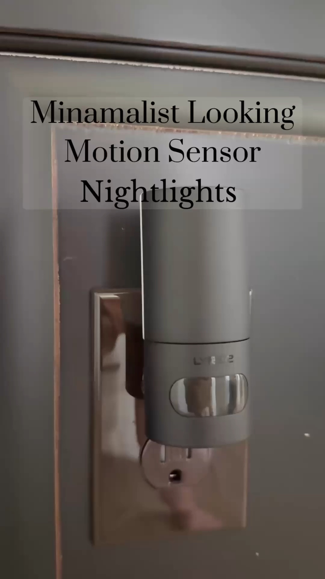 I use two kinds of motion sensor nightlights. One blends in perfectly with white walls and the other can be turned to direct more light where you need it. Both are simple and minimal for any space.

#homefinds #homedecor #amazonhome #modernhome #homeessentials #amazonfinds #homestyle

#LTKHome