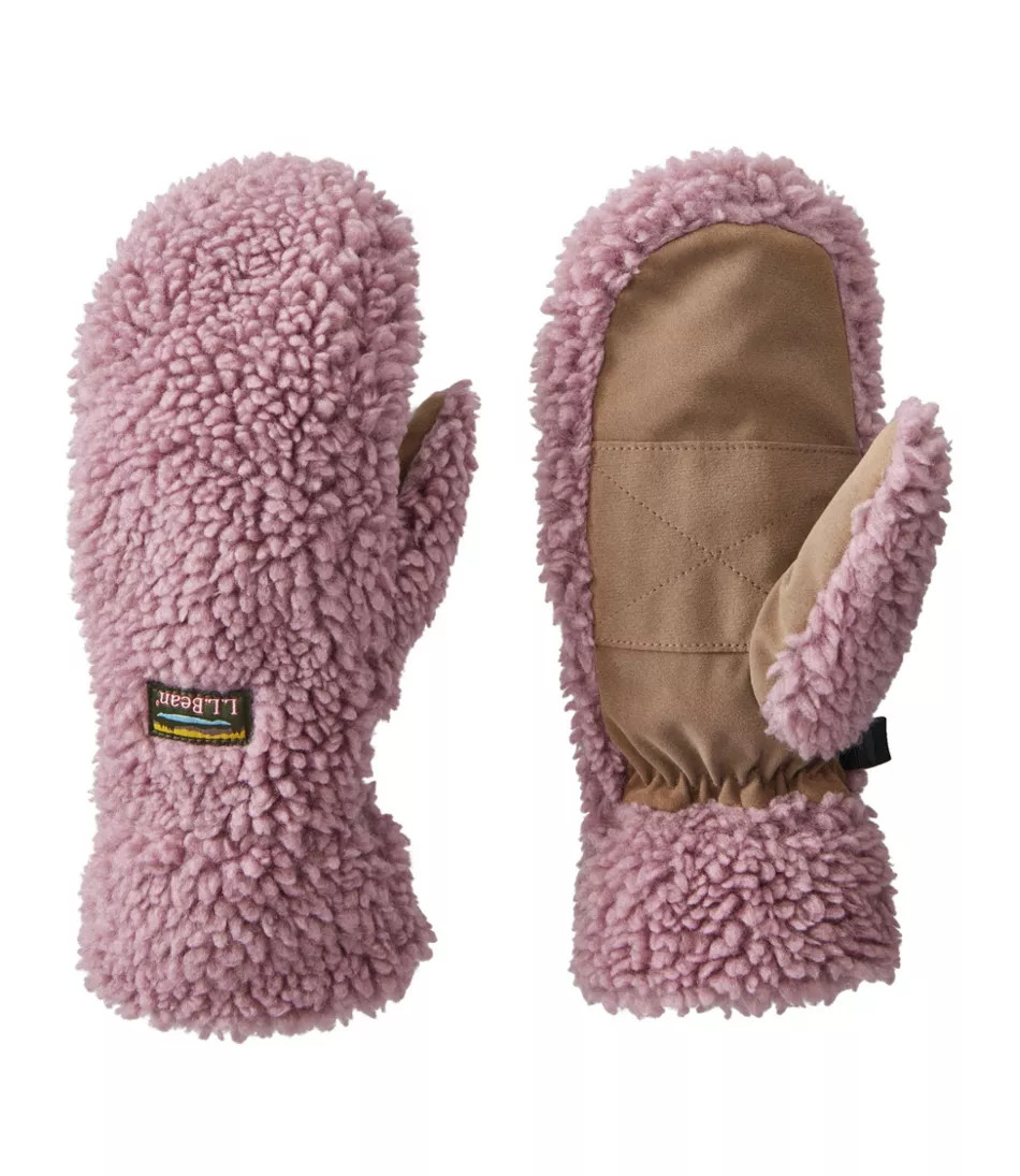 Women's Mountain Pile Fleece Mittens | L.L. Bean