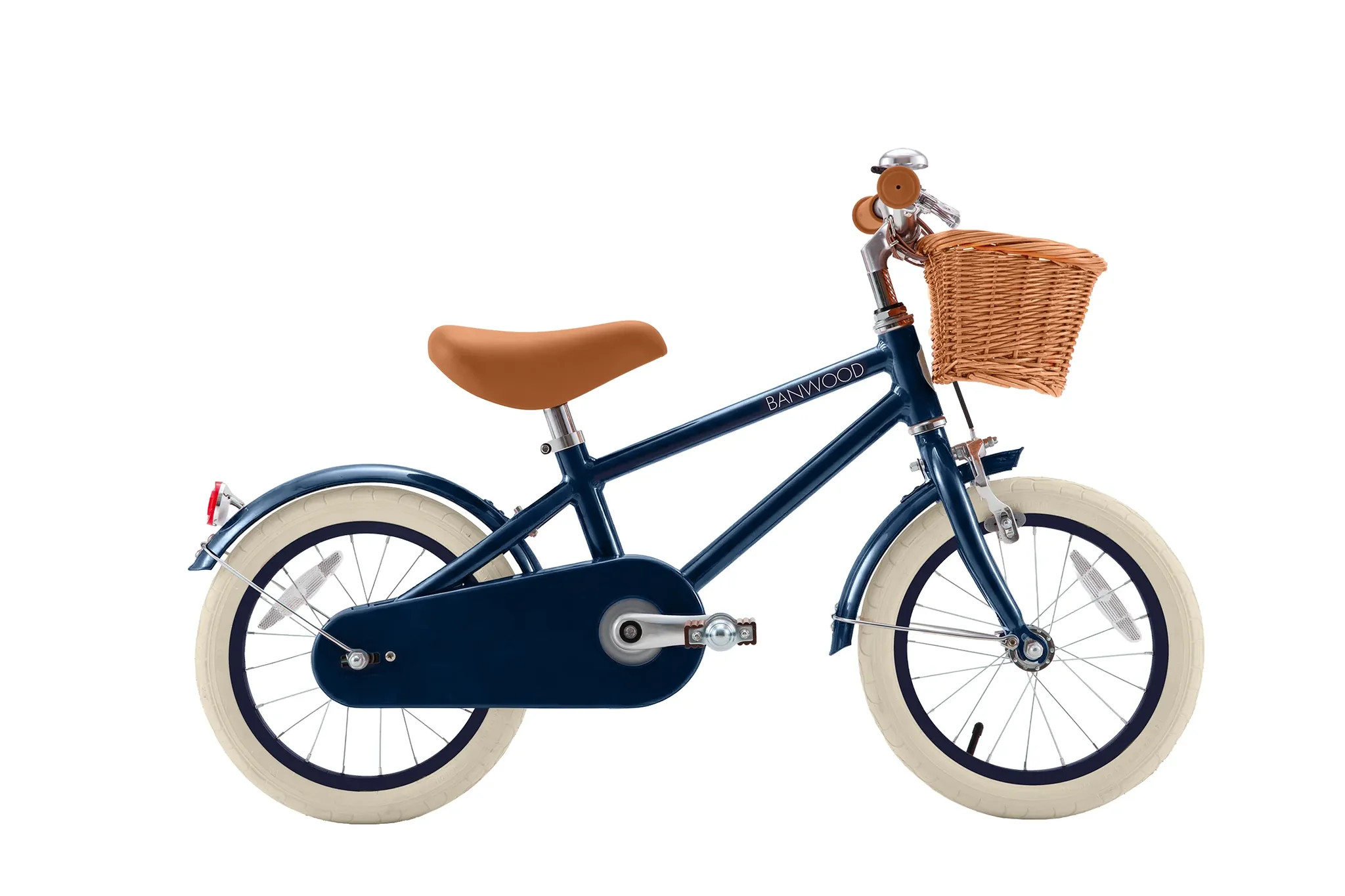 Kids Bike 14 Inch Navy | Banwood Classic Children's Bicycle Age 3-6 | Banwood