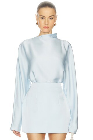 Ondina Top in Icy Blue | Revolve Clothing (Global)