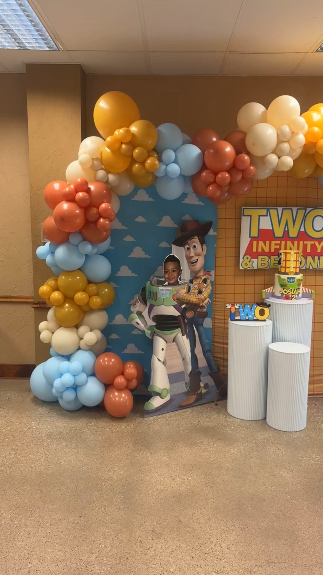 ✨ Toy Story Birthday Party Decor ✨
We styled this Two Infinity & Beyond 2nd birthday with colorful balloon garlands, a themed backdrop, and fun props like a Buzz & Woody cutout + a glowing LED number sign 🎉 Perfect for a Toy Story birthday, Pixar-inspired party, or any kids’ birthday theme!

Shop similar party supplies, balloon garland kits, backdrop stands, cylinder pedestals, and LED signs here on LTK so you can recreate this Pinterest-worthy setup at home. 💫

#LTKFindsUnder50 #LTKParties