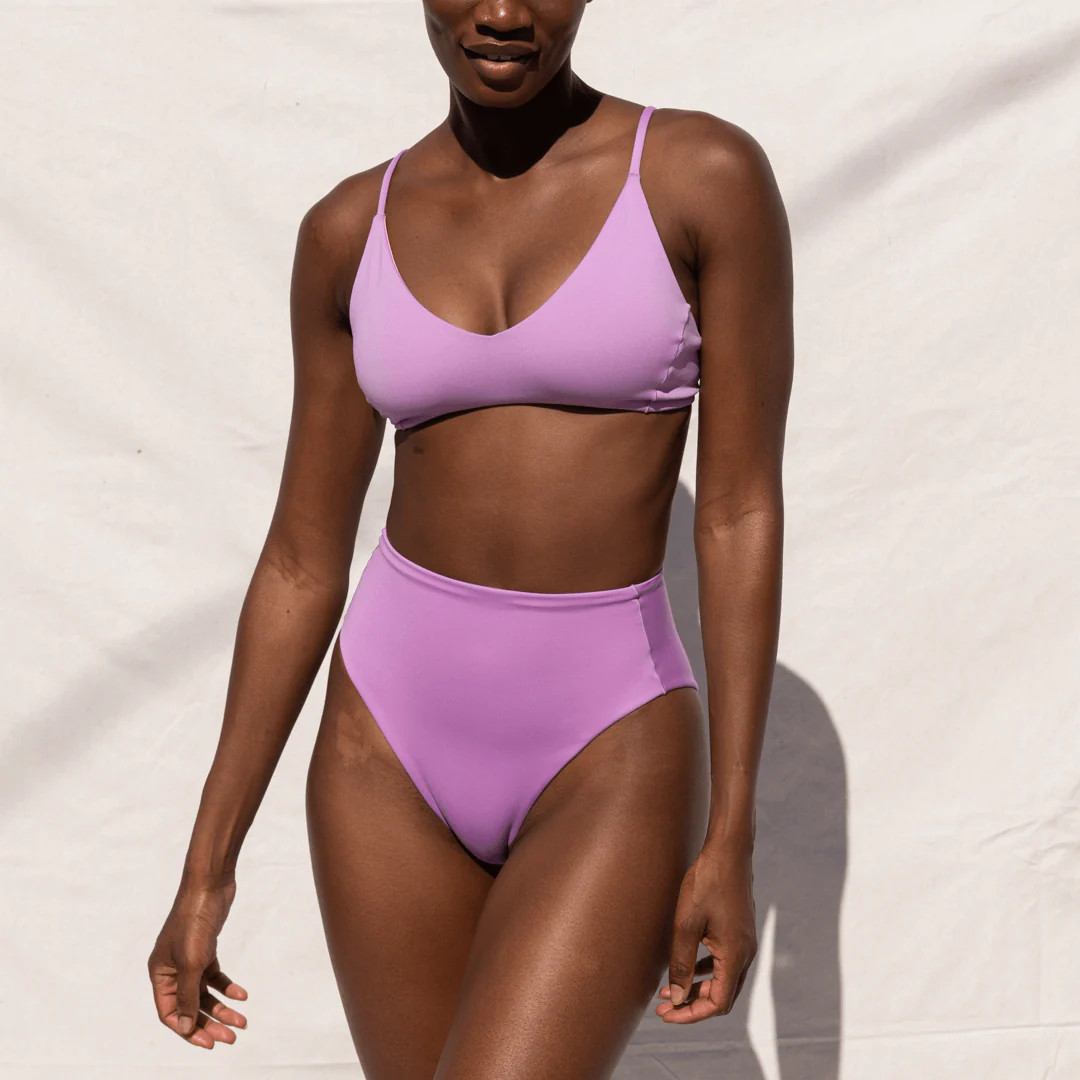 Hi Hi Bottom - High Waisted Bikini Bottom | Left on Friday