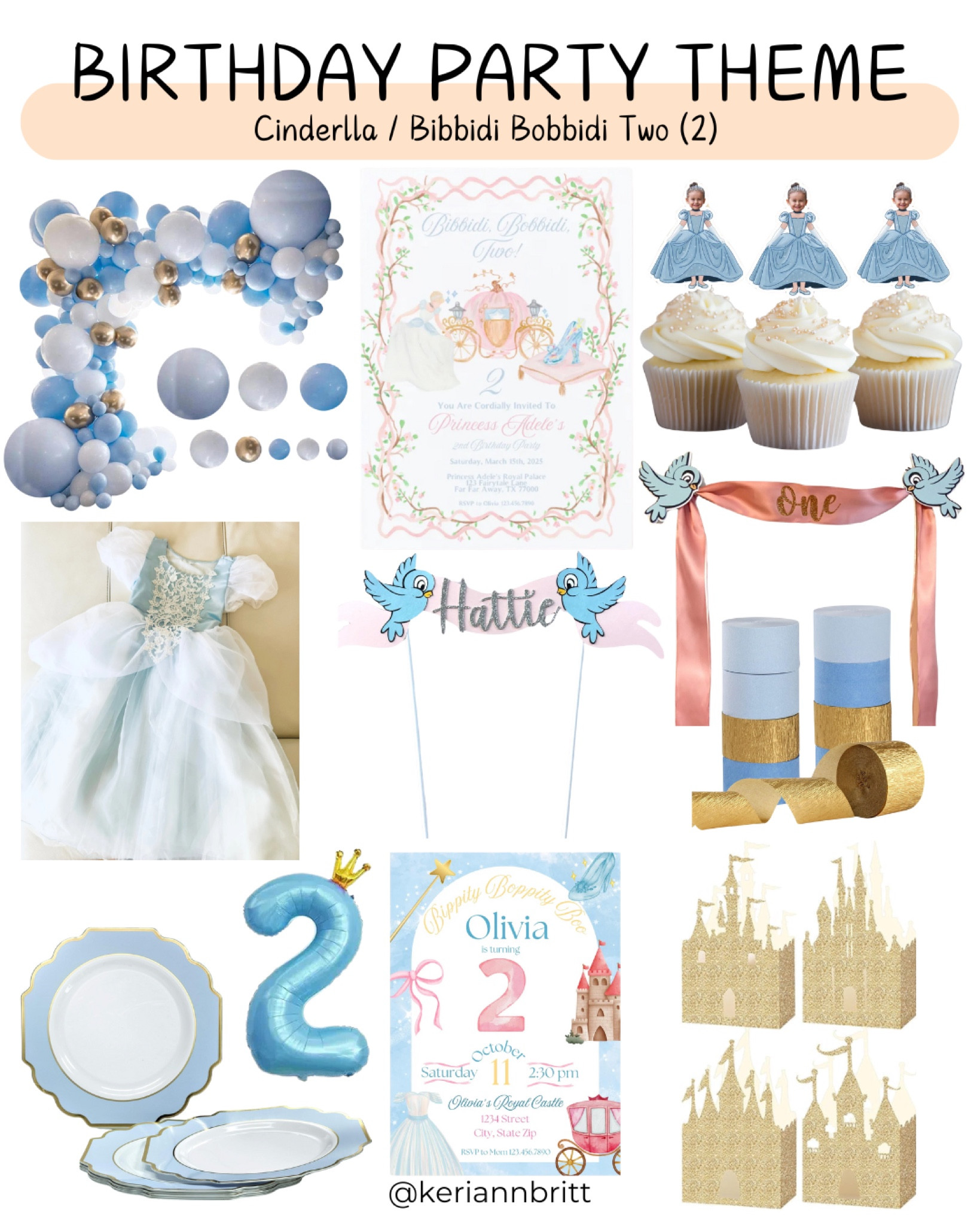 Birthday Party Theme - Cinderella 

Kids birthday party theme / birthday party / first birthday party / party theme / birthday idea  / party decorations / 1st birthday party / 2 year old party theme / 3 year old birthday  / girl birthday party / 4 year old birthday / 5 year old birthday / 6 year old birthday / Bibbidi Bobbidi Two / 2nd birthday theme / Disney princess party 

#LTKParties #LTKKids
