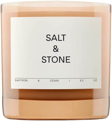 SALT & STONE Scented Candle for Women & Men | Hand-Poured, Aromatic & Fragrant | Coconut & Soy Bl... | Amazon (US)
