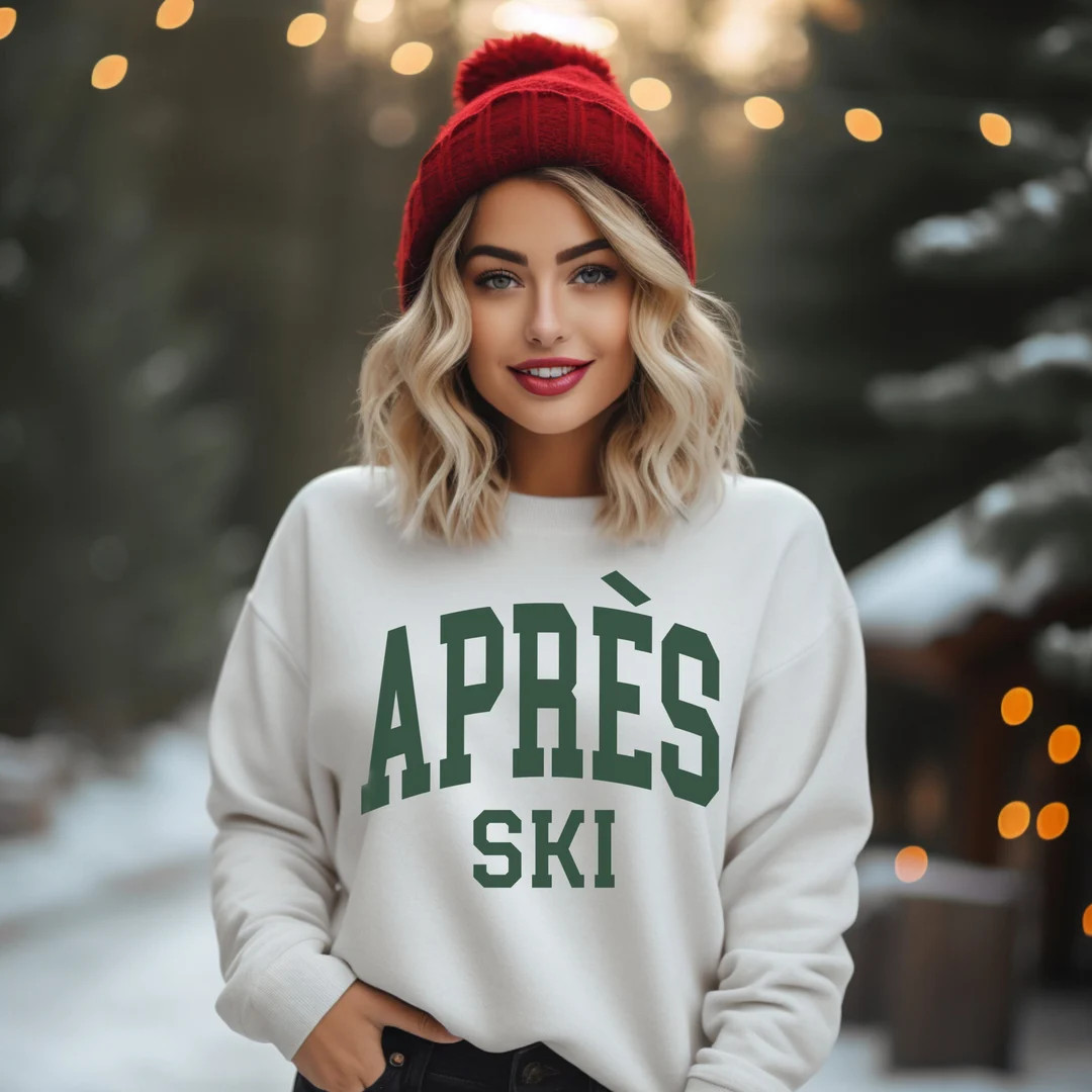 Après Ski Sweatshirt, Winter Sports Sweatshirt, Ski Weekend Trip, Girls Weekend Sweatshirt, Apre... | Etsy (US)