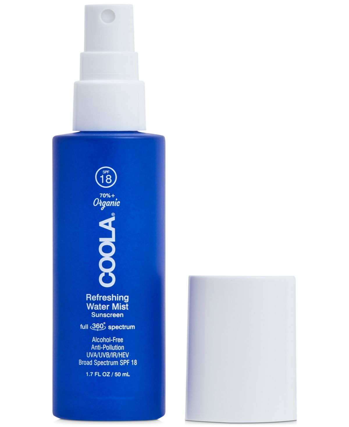 Coola Full Spectrum 360° Refreshing Water Mist Organic Face Sunscreen Spf 18, 1.7-oz. | Macys (US)