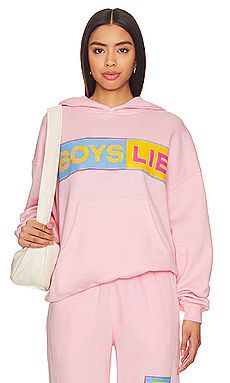 Boys Lie Better Half Boyfriend Hoodie in Pink from Revolve.com | Revolve Clothing (Global)