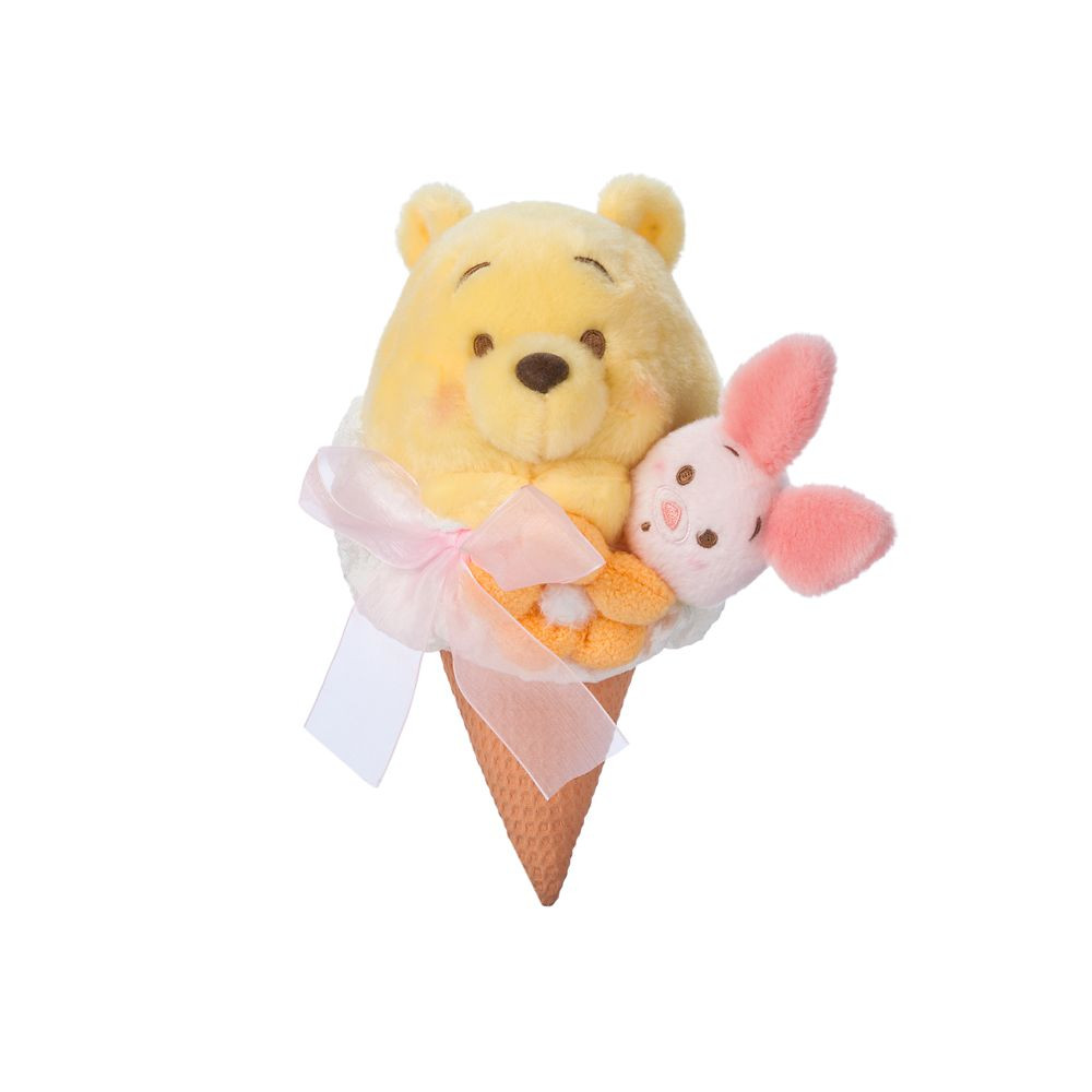 Winnie the Pooh and Piglet Floral Bouquet Plush – Small 9'' | Disney Store