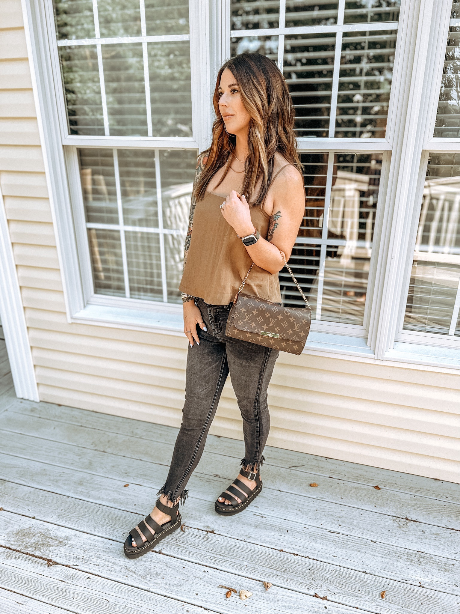 These Dr. Marten sandals need a moment! They are so comfortable and the perfect piece to give you that pop of grunge 👌🏻

I dozed down one size! 

#LTKfit #LTKstyletip #LTKshoecrush