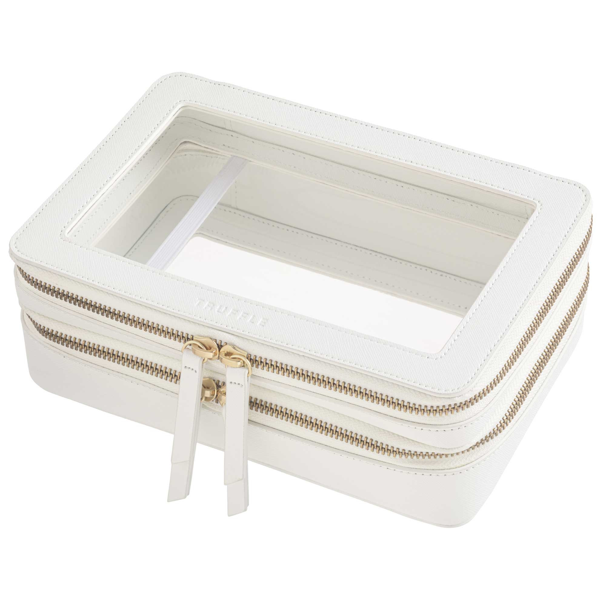 Clarity Jumbo Jetset Case - Extra Large Makeup Case & Travel Case | TRUFFLE