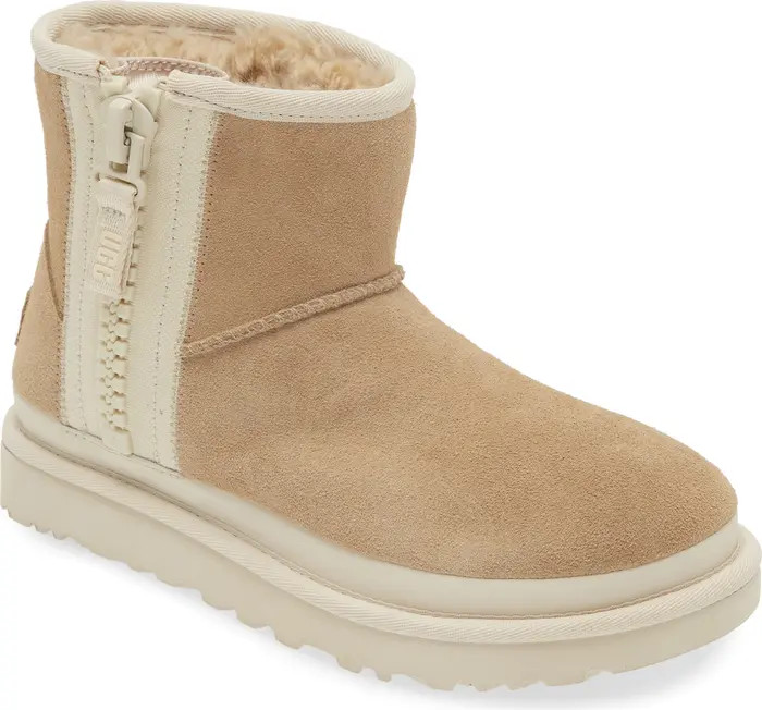 UGG® Mini Classic Zip Bootie (Women) | Nordstrom | Nordstrom