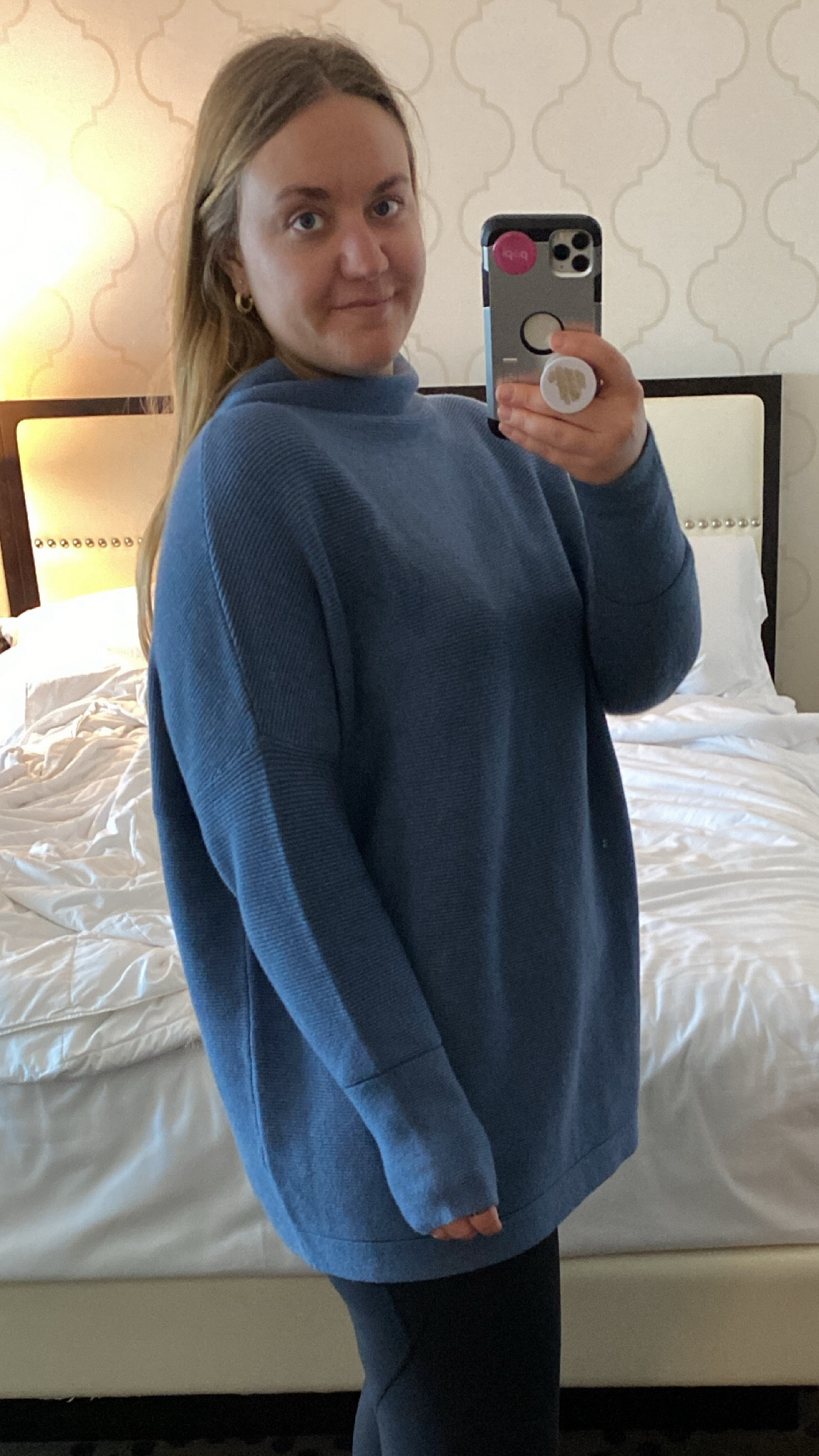 Sweater tunic, tunic sweater, blue sweater, mock neck sweater, funnel neck sweater, Amazon sweater, leggings sweater

#LTKSeasonal #LTKMidsize #LTKFindsUnder50