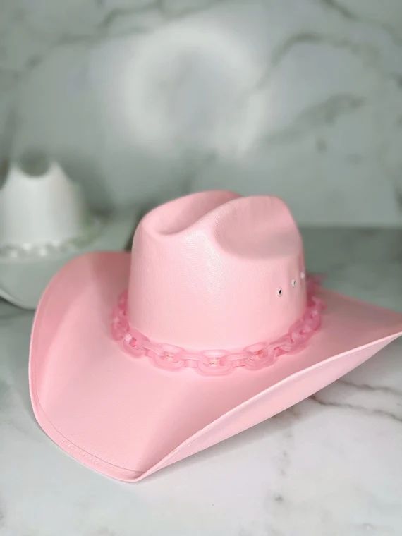 Pink Friday Pink Cowboy Hat   Bachelorette Cowgirl Hat  | Etsy | Etsy (US)