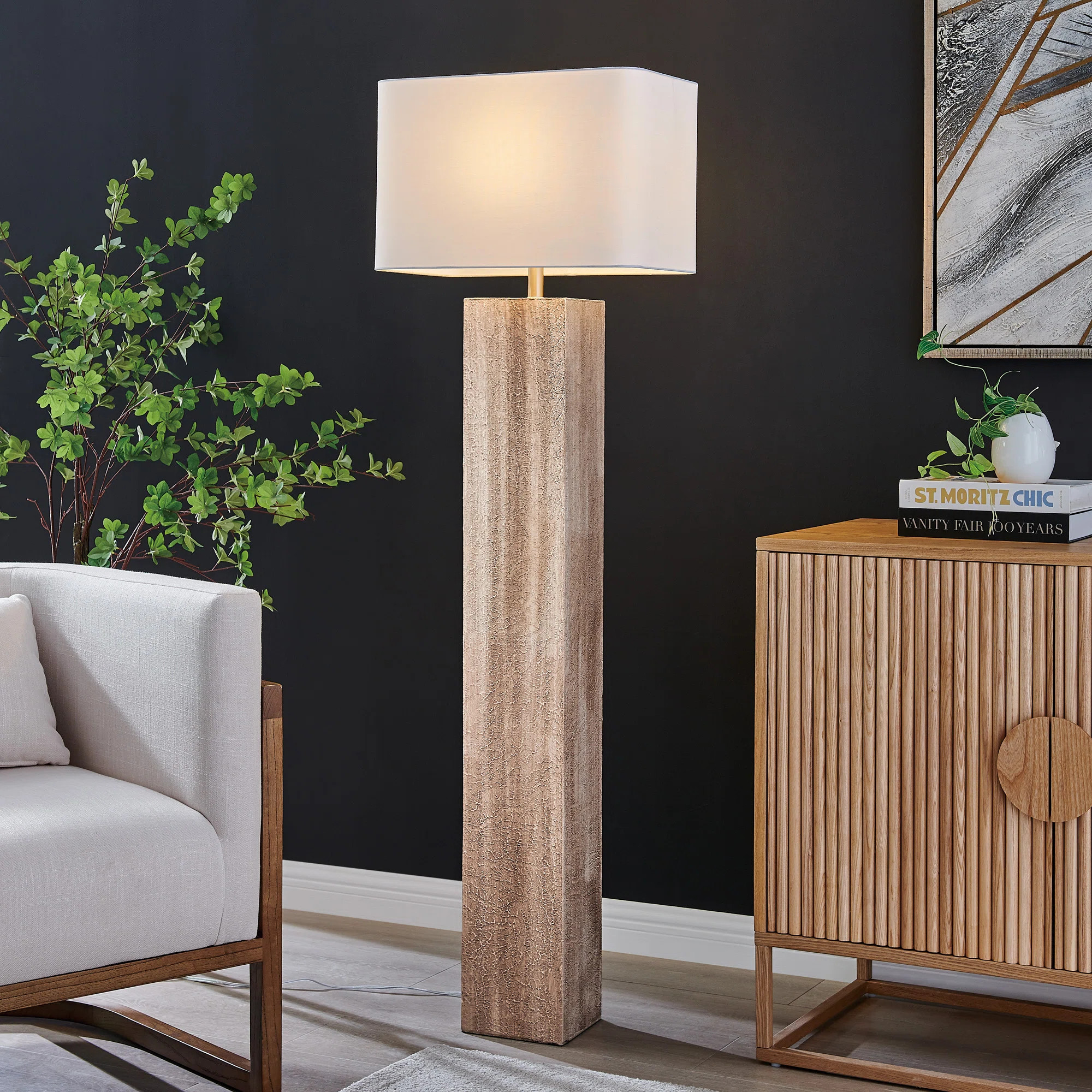 Latitude Run® Latresha 61" Floor Lamp & Reviews | Wayfair | Wayfair North America