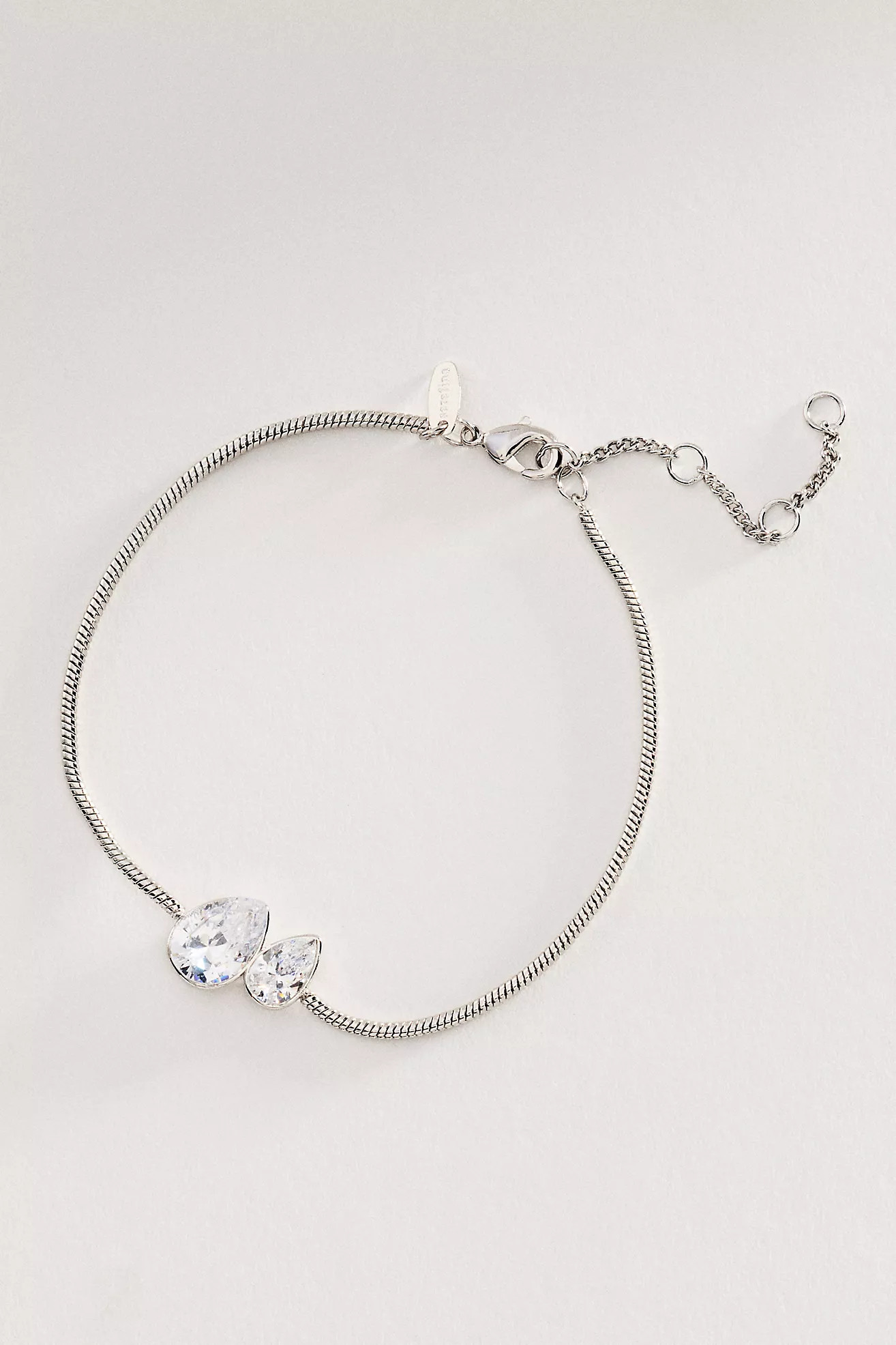 Double Crystal Chain Bracelet | Anthropologie (US)