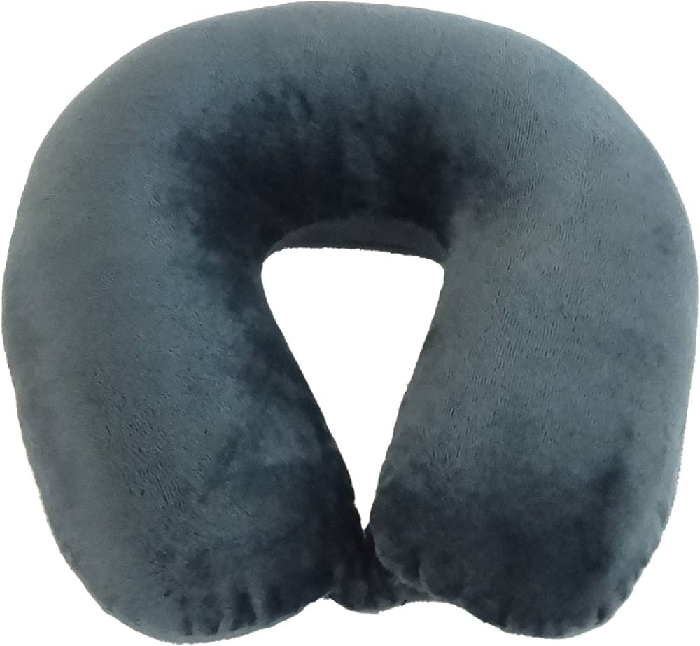 Wolf Essentials Adult Cozy Soft Microfiber Neck Pillow, Compact, Perfect for Plane or Car Travel,... | Amazon (US)